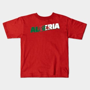 Algeria Vintage style retro souvenir Kids T-Shirt